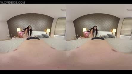 Anna Rose Enjoys VR Masturbation and Sex