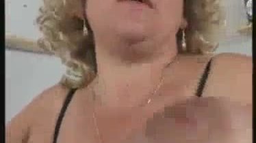 Thick Grandma Plays With Her Pussy And Tits