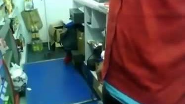 Store Clerk Gets A Blowjob At Work