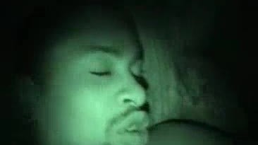Homemade night vision sex video