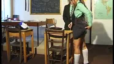 Bully Penny caning other student