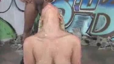 Teen is Black Cum Bucket