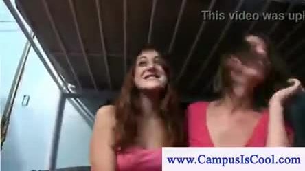 Campus wet tshirt contest leads to lesbian action