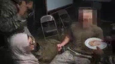 Dirty Arab Hookers Snuck On Base To Suck Off Soldiers Together